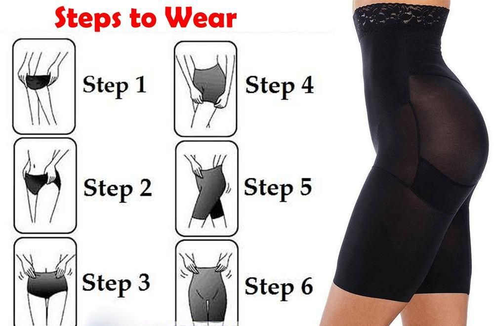 4-in-1 Shaper - Quick Slim Shape Wear Tummy, Thighs, Hips