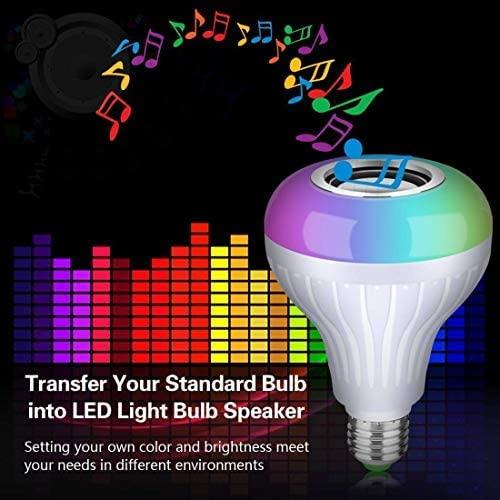 Multicolor Rgb Music Bulb, Wireless Bluetooth.