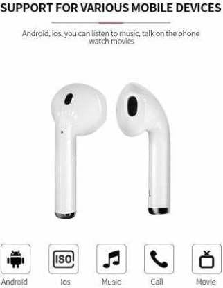 TWS i12 Wireless Bluetooth Earbuds(Best Quality)