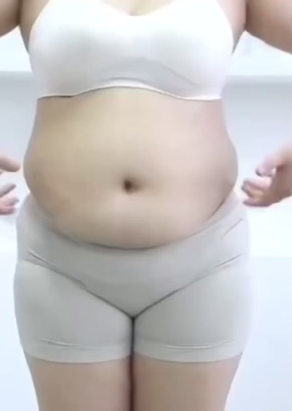 Women?s Cotton Lycra Tummy Control High Waist