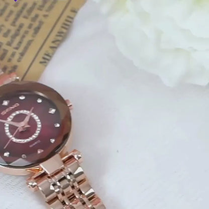 Women's Beautiful Diamond Shape Watch